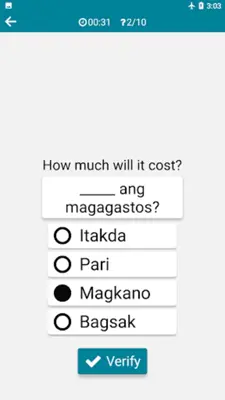 Filipino - English android App screenshot 0